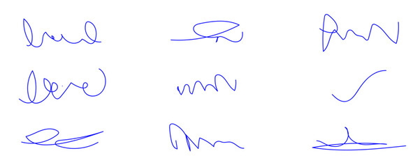 Red brush stroke underline. Marker pen highlight stroke. Vector swoosh brush underline set for accent, marker emphasis element. Hand drawn collection set of underline strokes. vector illustration