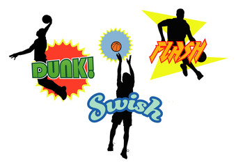 BB American comic style logo