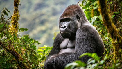 Obraz premium Silverback Gorilla 4