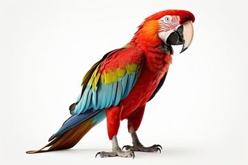 Naklejka premium blue and yellow macaw