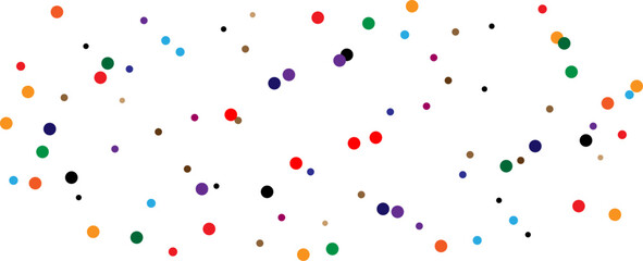 aesthetic colorful dot design vector, dot vector, dot background. Polka dots seamless pattern. Colorful print design for textile, fabric, fashion, wallpaper, background. vector illsutration