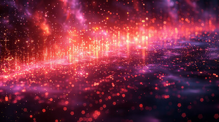 Fototapeta premium Digital background for tech, AI, data, audio, graphics,generative ai