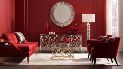 Radiant Red Make a bold statement with shades of radiant red