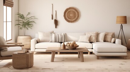 Scandinavian Boho Blend Scandinavian simplicity with bohemian warmth for a cozy and inviting aesthetic