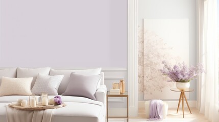 Soft Lilac Create a serene sanctuary with shades of soft lilac