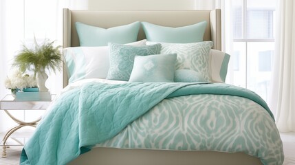 Soft Turquoise Create a tranquil retreat with shades of soft turquoise