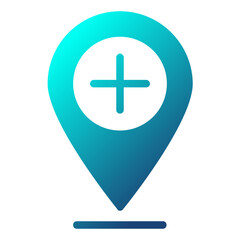 Obraz premium add location icon