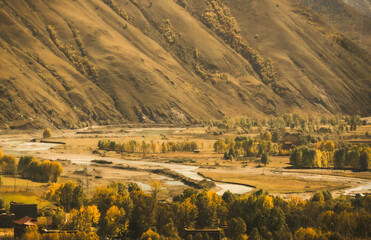 Xinduqiao in Western Sichuan Province, China