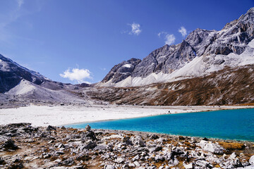 Milk Sea in Daocheng, Western Sichuan Province, China