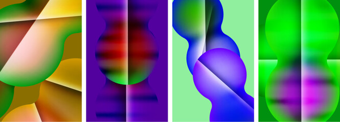 Abstract colors. Abstract backgrounds for wallpaper, business card, cover, poster, banner, brochure, header, website