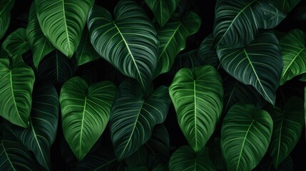 Foliage background full of green tropical leafs in shades of green.jpeg