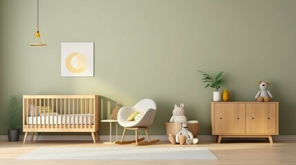 Mock up frame in children room with natural wooden modern living room.jpeg