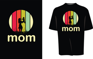 Mothers day t shirt design