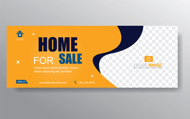 Home banner template. Web Design Elements - Header Design. Abstract geometric web banner template on grey background. Modern banner.