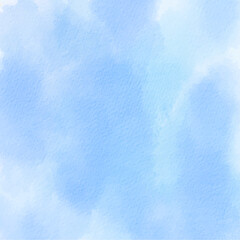 Soft blue watercolor abstract background vector