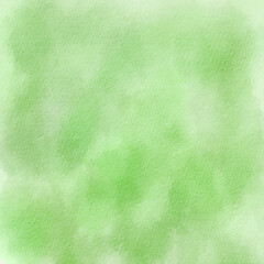 Green abstract watercolor texture background vector