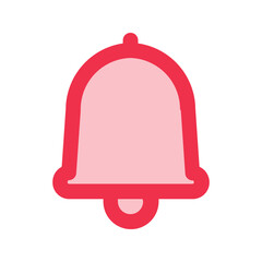 Obraz premium notification outline fill icon