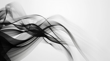 Linear Contrast: Minimalist Abstract Art, Depth and Perspective in Black and White