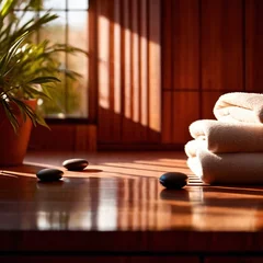 Papier Peint photo Lavable Spa spa wellness relaxation and healing area concept photo