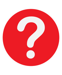 red question mark button
