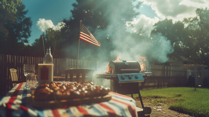 Cookout Celebration: Tasty BBQ Treats for Independence Day, Generative AI