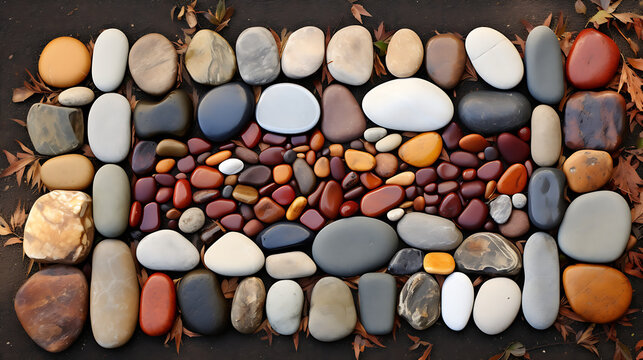 Display an image of stones arranged to create natural stepping stones.