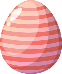 Happy Easter Day with Easter egg in Spring holiday