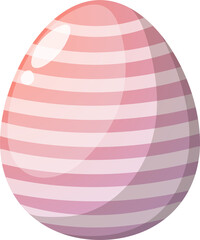 Happy Easter Day with Easter egg in Spring holiday