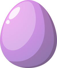 Happy Easter Day with Easter egg in Spring holiday