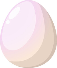 Happy Easter Day with Easter egg in Spring holiday