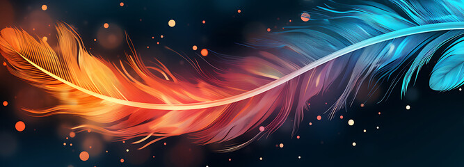 Feather l Design Background