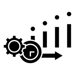 Obraz premium background with gears