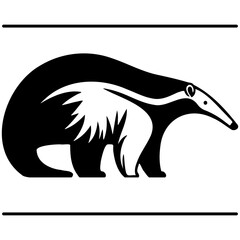 Anteater Sketch Illustration.