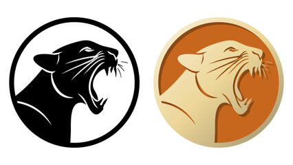 Jaguar Logo Illustration.