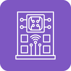 Artificial building Icon