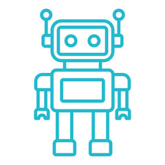 Fototapeta premium Robot Icon