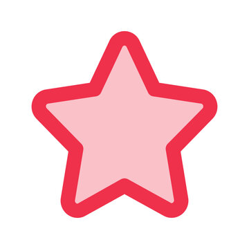recommend clip art: star outline fill icon