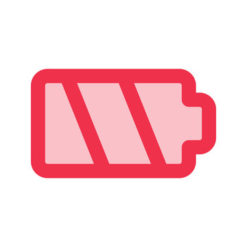 recommend clip art: full battery outline fill icon