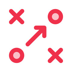 strategy outline fill icon
