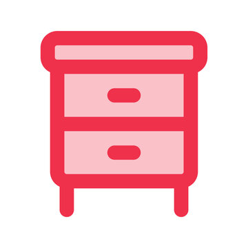 recommend clip art: dresser outline fill icon