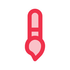 paint brush outline fill icon