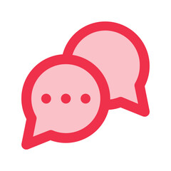 communications outline fill icon