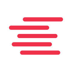 Fototapeta premium mist outline fill icon