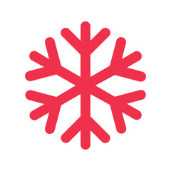 snowflake outline fill icon