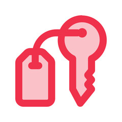 key room outline fill icon