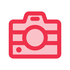 camera outline fill icon