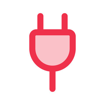 recommend clip art: power plug outline fill icon