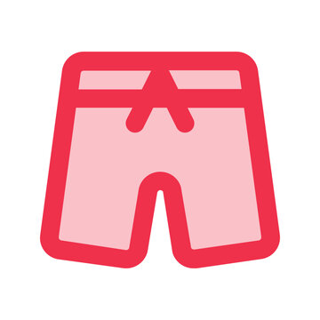 recommend clip art: shorts outline fill icon