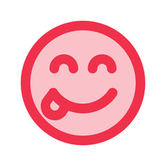 yummy outline fill icon