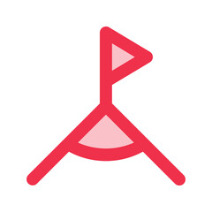 corner outline fill icon